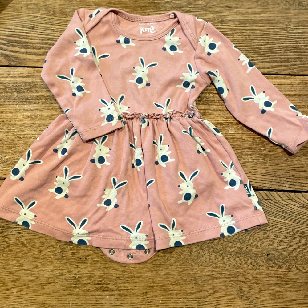 Kite Baby bunny print dress